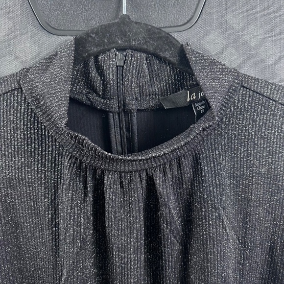 La Joie Sparkly Black Long Sleeve Turtleneck Size 3X - Picture 2 of 8